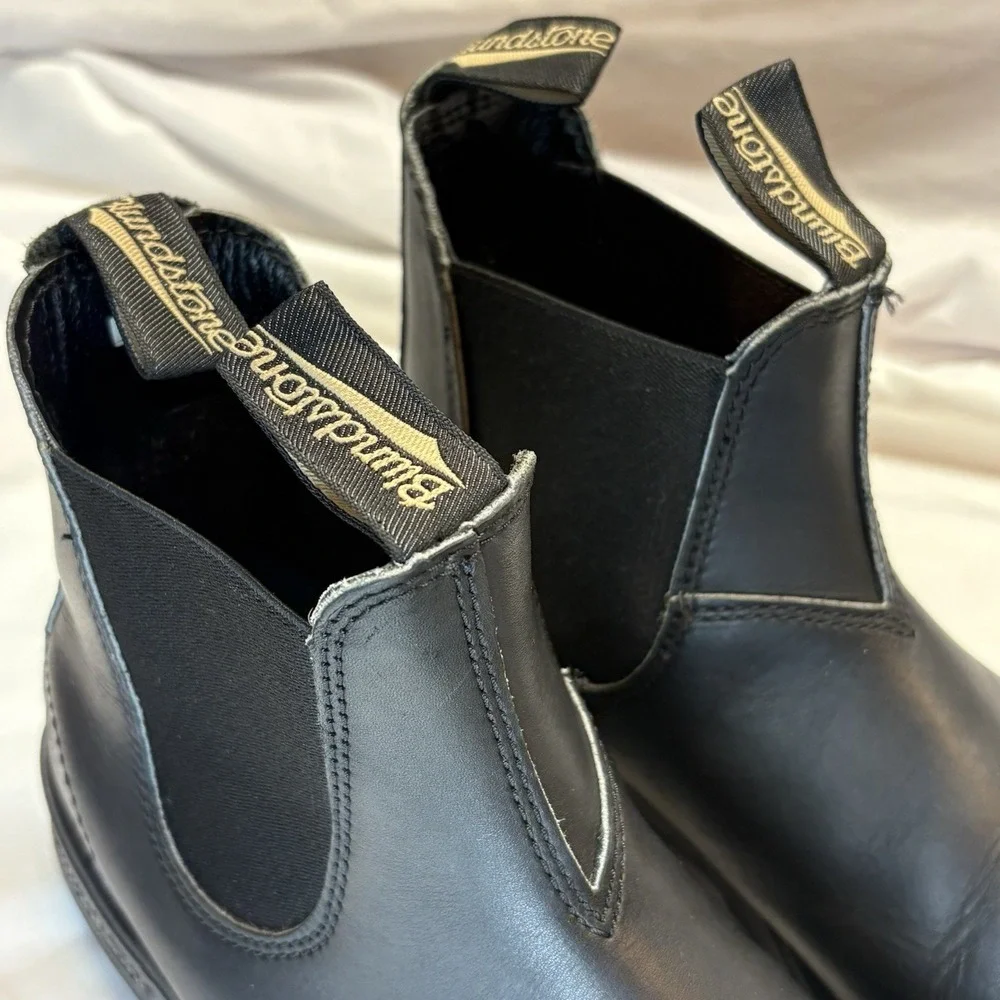 Blundstone Originals 510 Chelsea Boots Black Leather Men's Size US 11